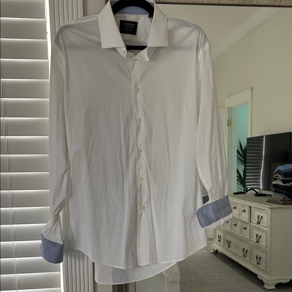 Men’s Nordstrom Non-Iron Trim Fit Button Down